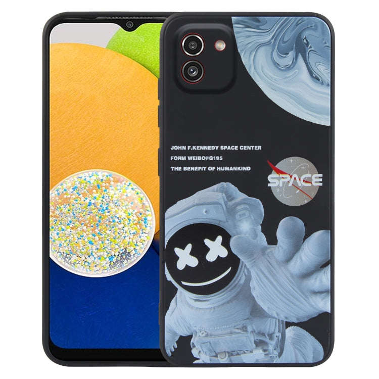 Martian Astronaut Pattern Shockproof Phone Case, For Samsung Galaxy A23 5G / 4G, For Samsung Gala...
