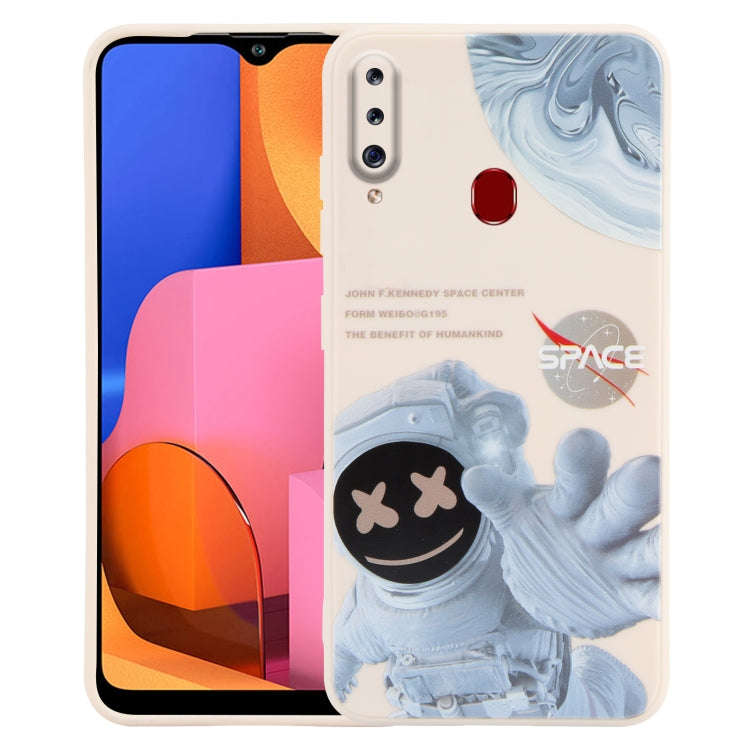 Martian Astronaut Pattern Shockproof Phone Case, For Samsung Galaxy A21s / A21, For Samsung Galax...