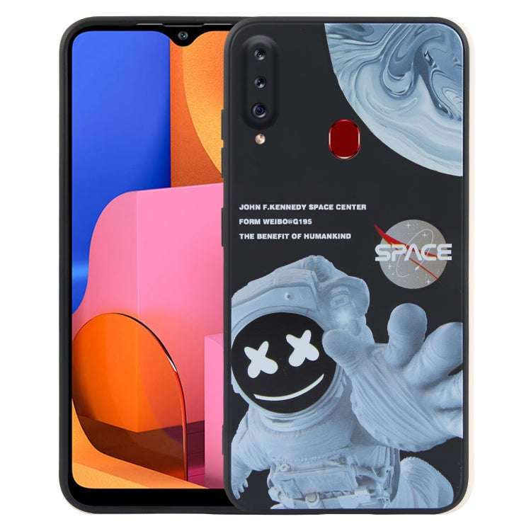 Martian Astronaut Pattern Shockproof Phone Case, For Samsung Galaxy A21s / A21, For Samsung Galax...