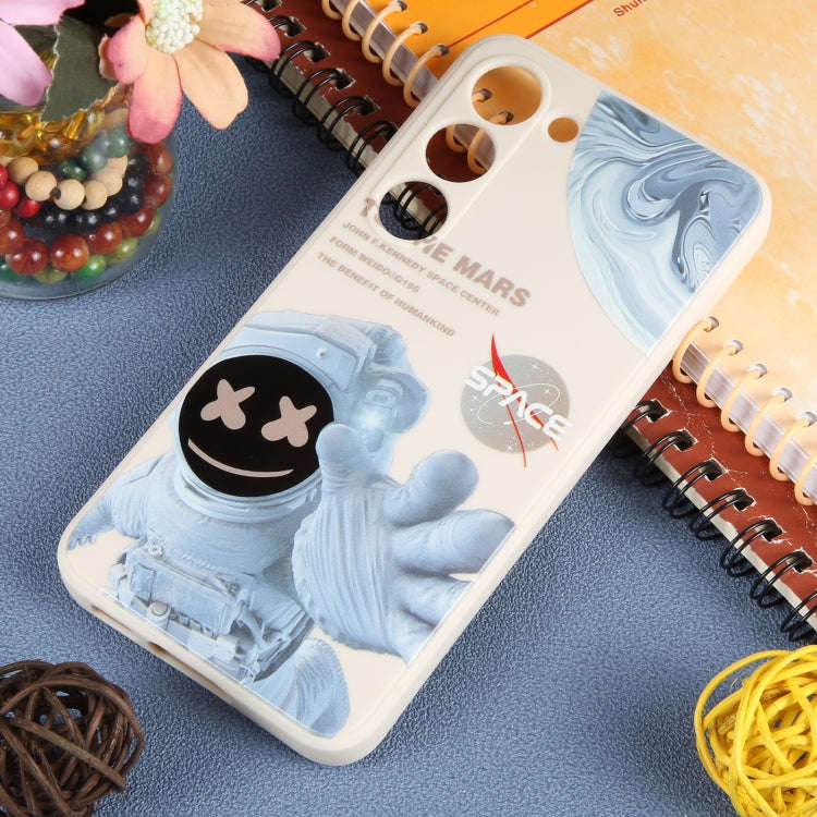 Martian Astronaut Pattern Shockproof Phone Case, For Samsung Galaxy A21s / A21, For Samsung Galax...