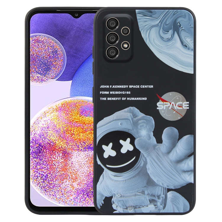 Martian Astronaut Pattern Shockproof Phone Case, For Samsung Galaxy A23 5G / 4G, For Samsung Gala...