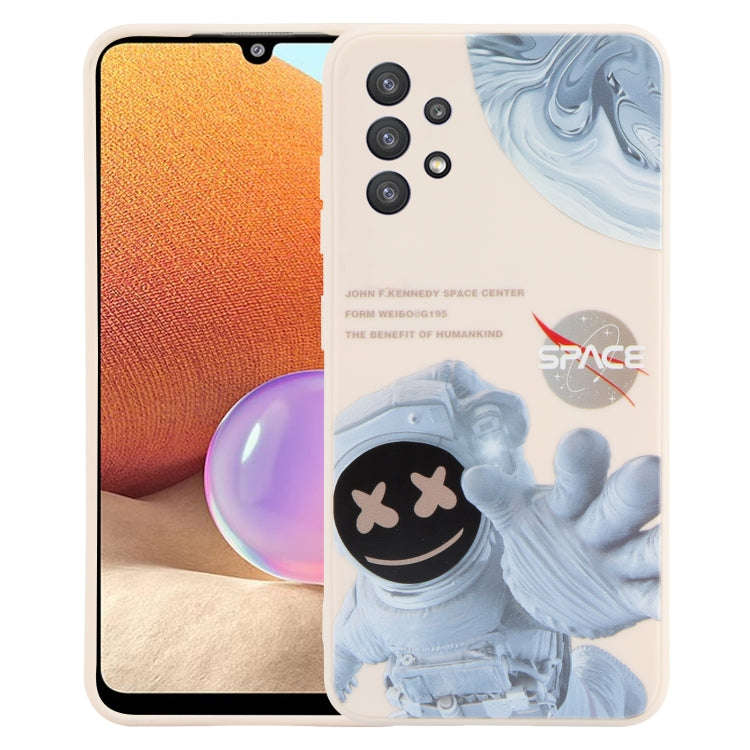 Martian Astronaut Pattern Shockproof Phone Case, For Samsung Galaxy A23 5G / 4G, For Samsung Gala...