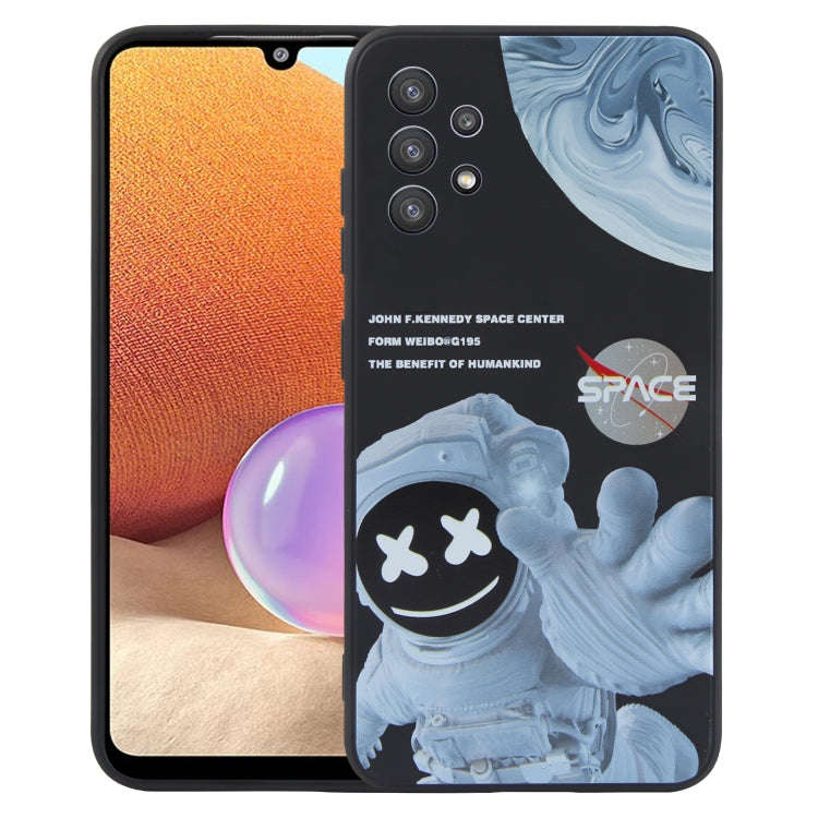 Martian Astronaut Pattern Shockproof Phone Case, For Samsung Galaxy A23 5G / 4G, For Samsung Gala...
