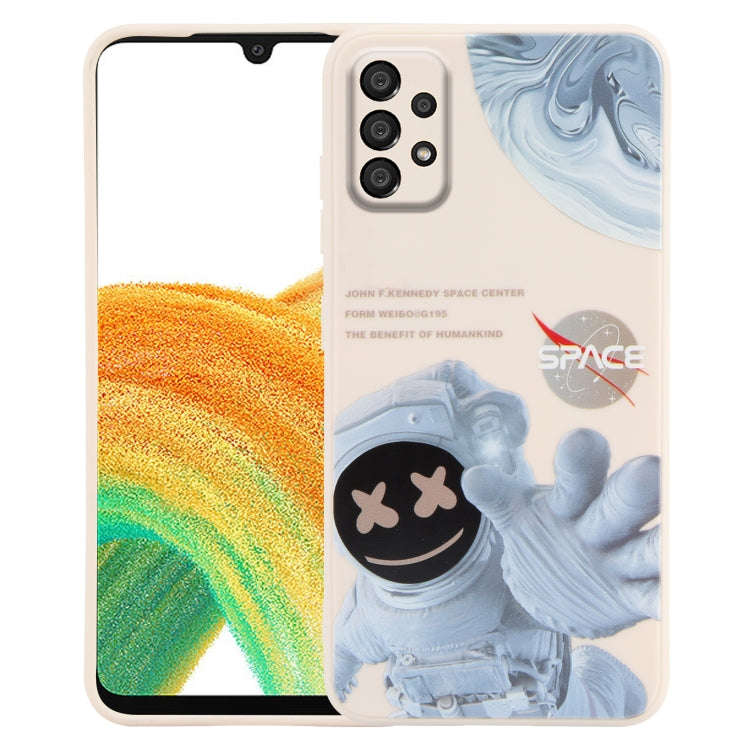 Martian Astronaut Pattern Shockproof Phone Case, For Samsung Galaxy A23 5G / 4G, For Samsung Gala...