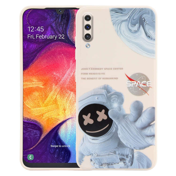 Martian Astronaut Pattern Shockproof Phone Case, For Samsung Galaxy A21s / A21, For Samsung Galax...