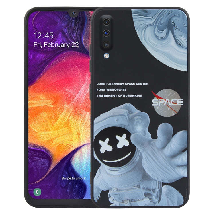 Martian Astronaut Pattern Shockproof Phone Case, For Samsung Galaxy A21s / A21, For Samsung Galax...