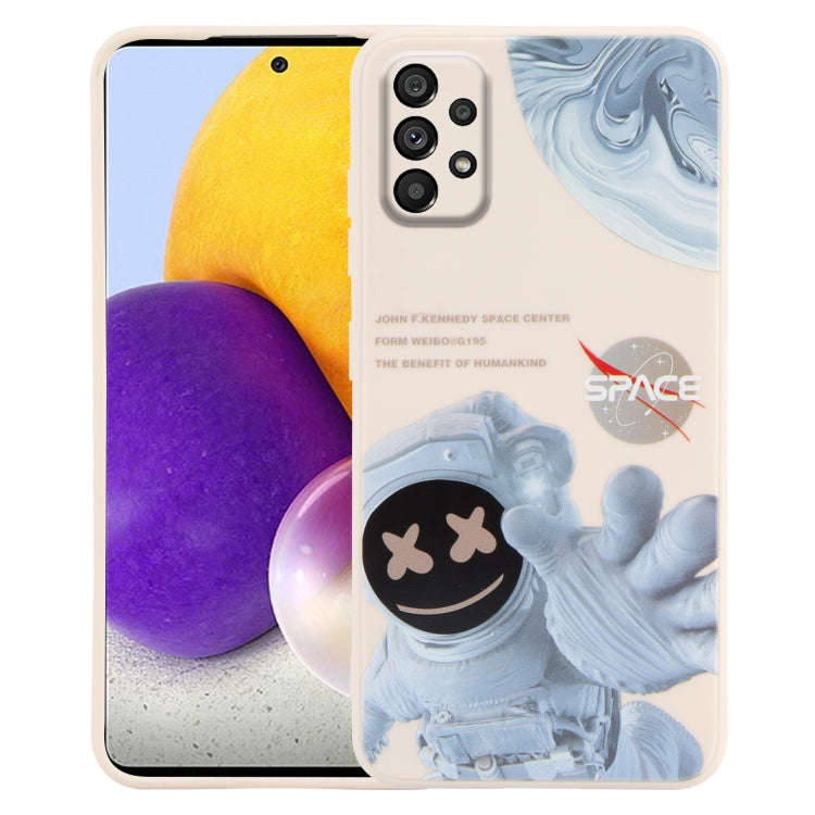 Martian Astronaut Pattern Shockproof Phone Case, For Samsung Galaxy A23 5G / 4G, For Samsung Gala...