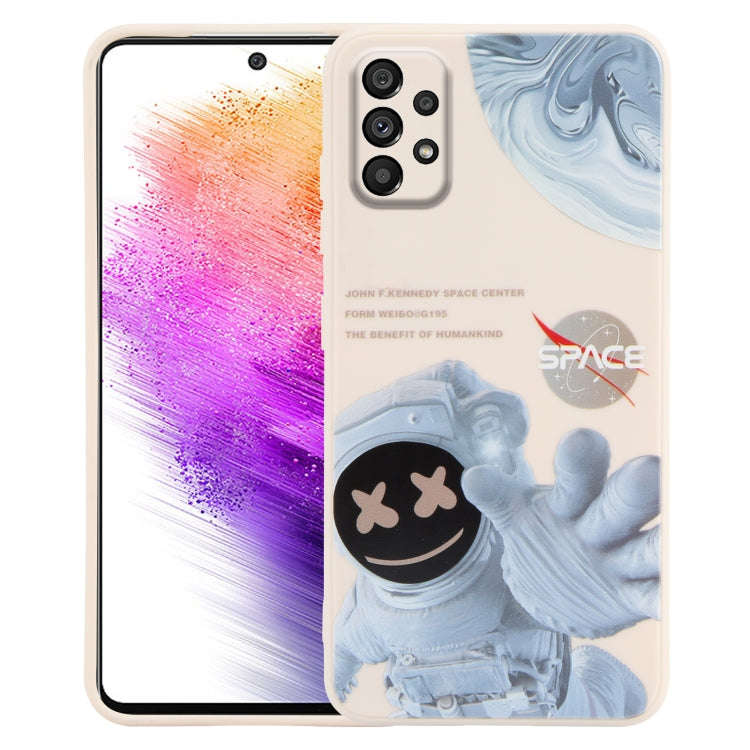 Martian Astronaut Pattern Shockproof Phone Case, For Samsung Galaxy A23 5G / 4G, For Samsung Gala...