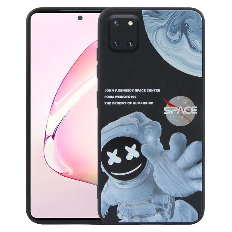 Martian Astronaut Pattern Shockproof Phone Case, For Samsung Galaxy A21s / A21, For Samsung Galax...