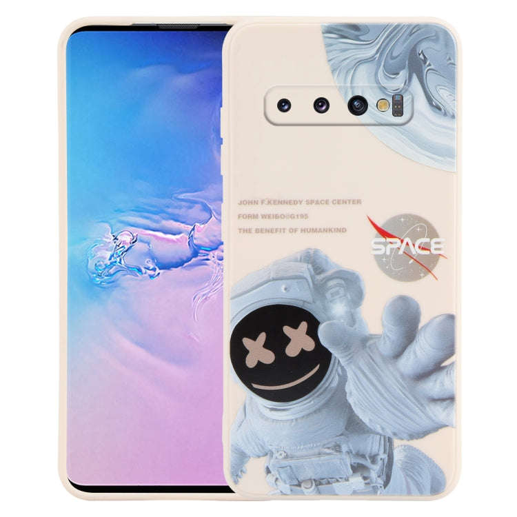 Martian Astronaut Pattern Shockproof Phone Case, For Samsung Galaxy A21s / A21, For Samsung Galax...