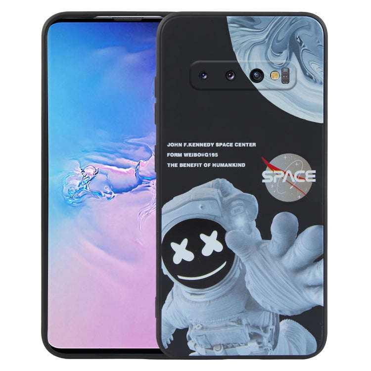 Martian Astronaut Pattern Shockproof Phone Case, For Samsung Galaxy A21s / A21, For Samsung Galax...