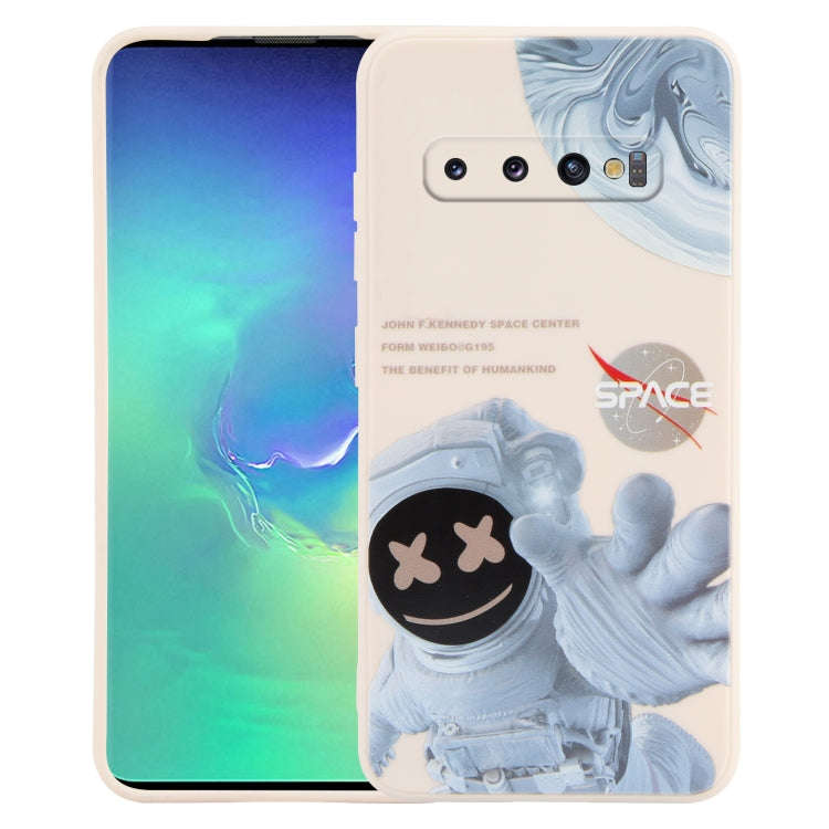 Martian Astronaut Pattern Shockproof Phone Case, For Samsung Galaxy A21s / A21, For Samsung Galax...