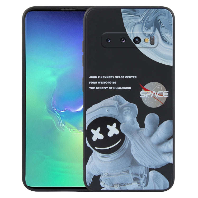 Martian Astronaut Pattern Shockproof Phone Case, For Samsung Galaxy A21s / A21, For Samsung Galax...