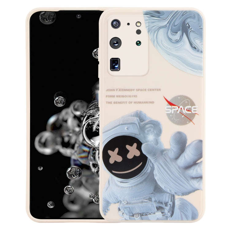 Martian Astronaut Pattern Shockproof Phone Case, For Samsung Galaxy A21s / A21, For Samsung Galax...