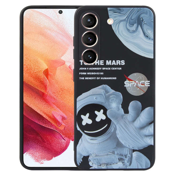 Martian Astronaut Pattern Shockproof Phone Case, For Samsung Galaxy A23 5G / 4G, For Samsung Gala...