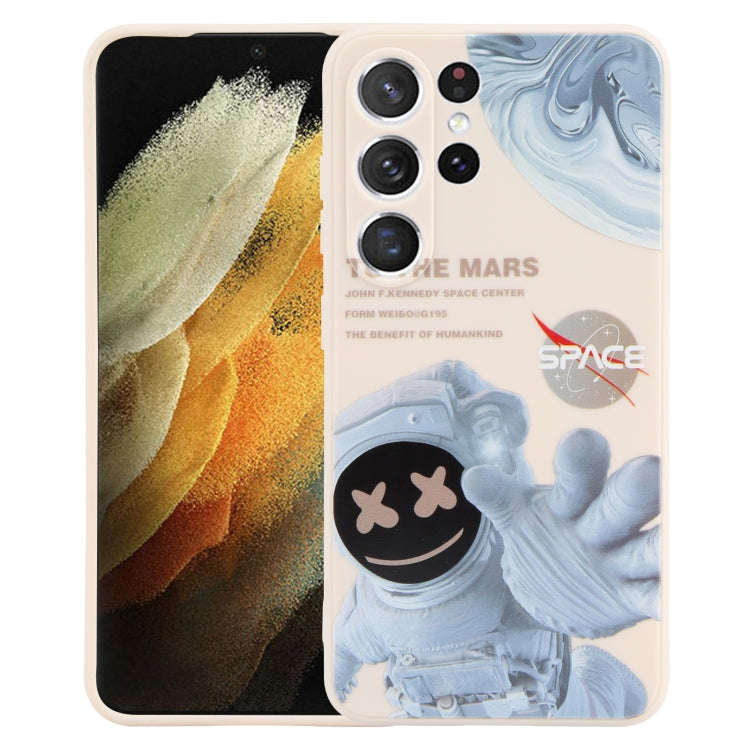 Martian Astronaut Pattern Shockproof Phone Case, For Samsung Galaxy A23 5G / 4G, For Samsung Gala...