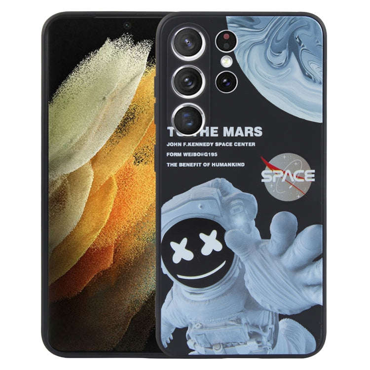 Martian Astronaut Pattern Shockproof Phone Case, For Samsung Galaxy A23 5G / 4G, For Samsung Gala...
