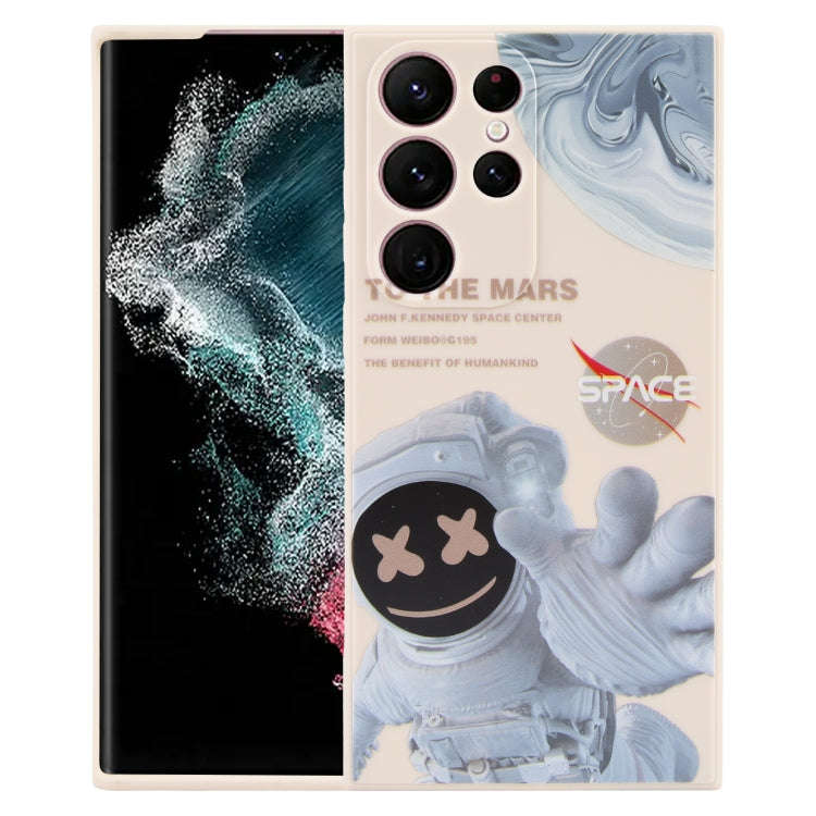 Martian Astronaut Pattern Shockproof Phone Case, For Samsung Galaxy A23 5G / 4G, For Samsung Gala...