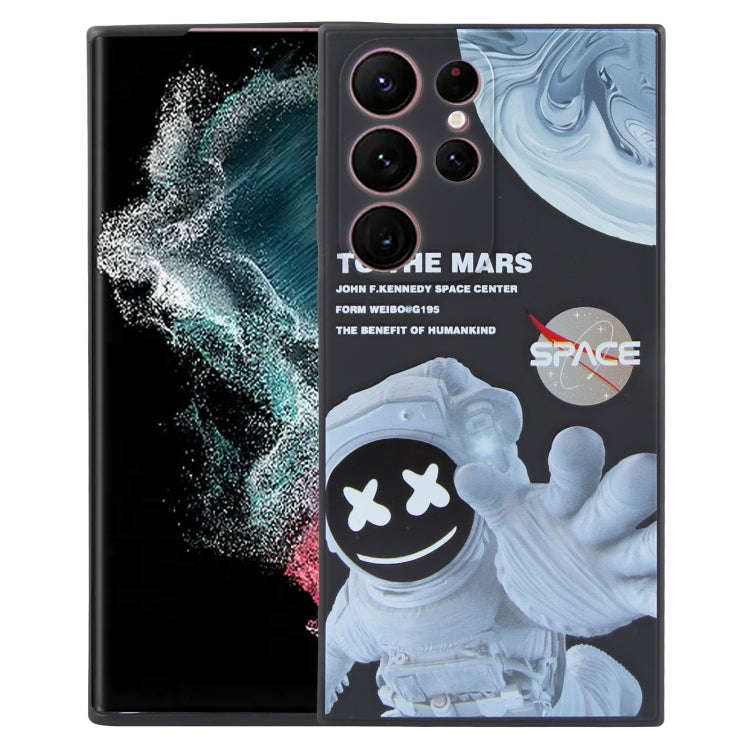 Martian Astronaut Pattern Shockproof Phone Case, For Samsung Galaxy A23 5G / 4G, For Samsung Gala...