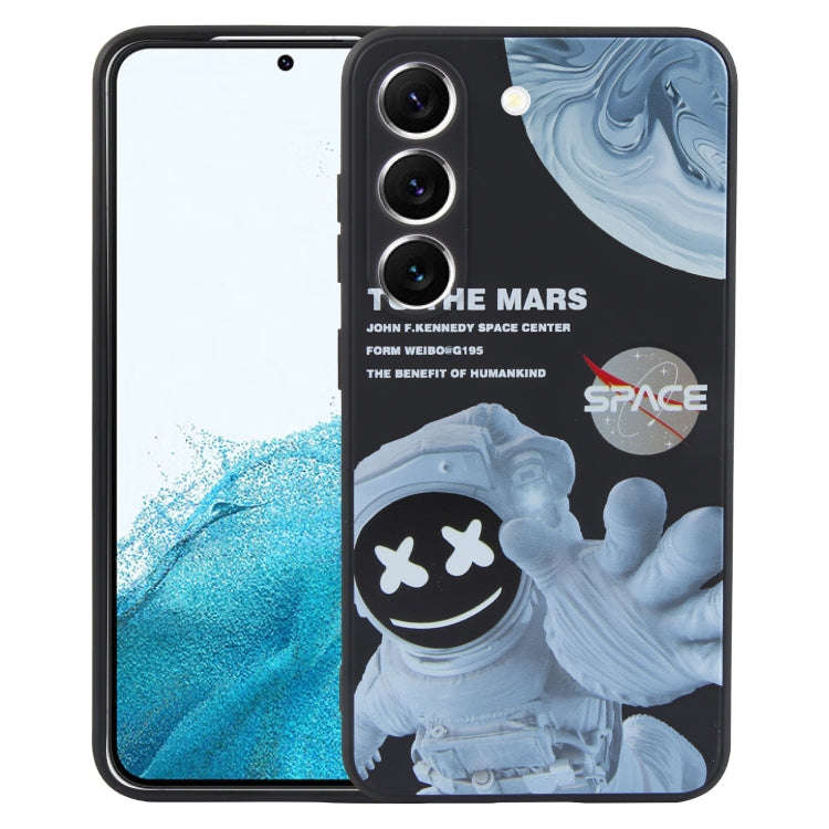 Martian Astronaut Pattern Shockproof Phone Case, For Samsung Galaxy A23 5G / 4G, For Samsung Gala...