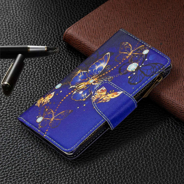 Colored Drawing Pattern Zipper Horizontal Flip Leather Case with Holder & Card Slots & Wallet, Fo...