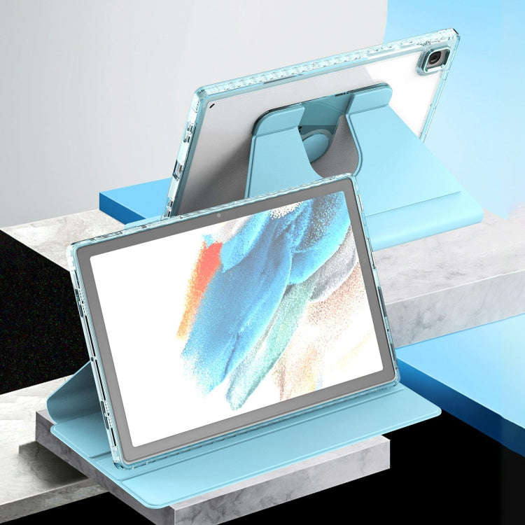 Clear 360 Rotation Stand Smart Leather Tablet Case, For Samsung Galaxy Tab A8, For Samsung Galaxy...