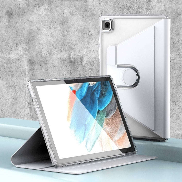 Clear 360 Rotation Stand Smart Leather Tablet Case, For Samsung Galaxy Tab A8, For Samsung Galaxy...