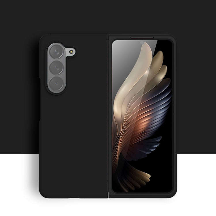 Silicone Skin Feel Folding Phone Case, For Samsung Galaxy Z Fold6, For Samsung Galaxy Z Fold5