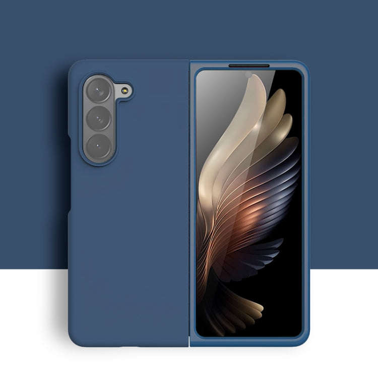 Silicone Skin Feel Folding Phone Case, For Samsung Galaxy Z Fold6, For Samsung Galaxy Z Fold5