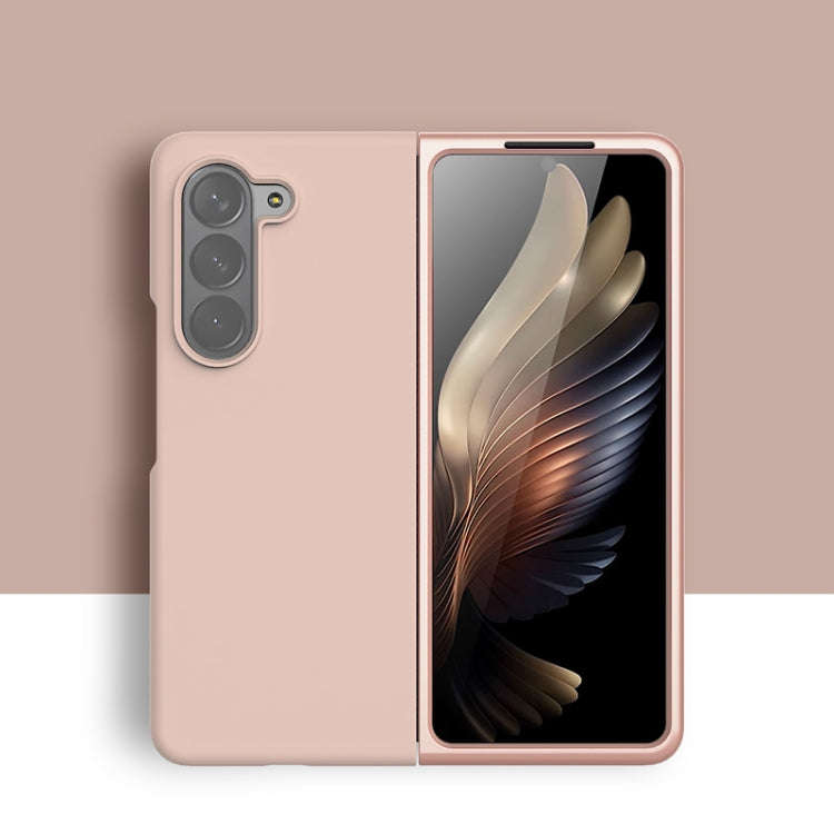 Silicone Skin Feel Folding Phone Case, For Samsung Galaxy Z Fold6, For Samsung Galaxy Z Fold5
