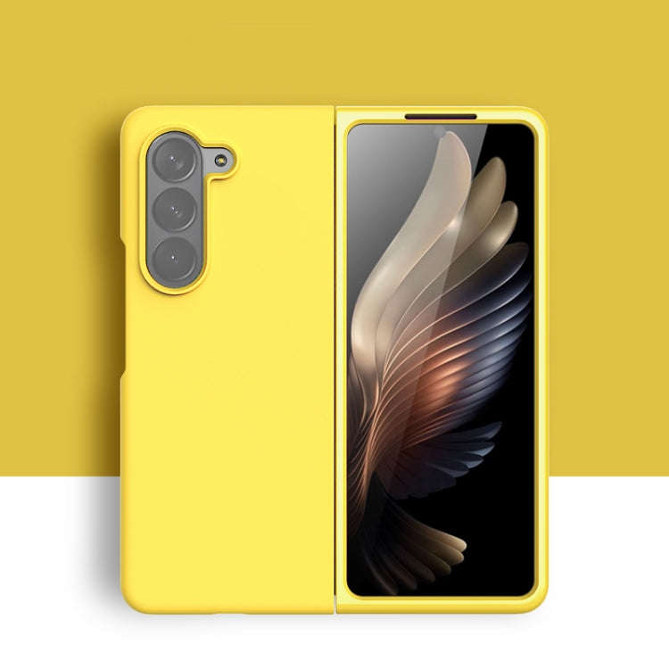 Silicone Skin Feel Folding Phone Case, For Samsung Galaxy Z Fold6, For Samsung Galaxy Z Fold5