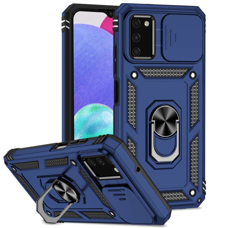 Sliding Camshield Holder Phone Case, For Samsung Galaxy A03, For Samsung Galaxy A03 166mm, For Sa...