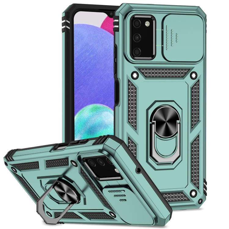 Sliding Camshield Holder Phone Case, For Samsung Galaxy A03, For Samsung Galaxy A03 166mm, For Sa...
