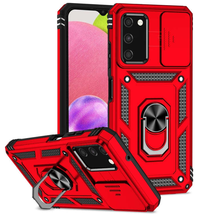 Sliding Camshield Holder Phone Case, For Samsung Galaxy A03, For Samsung Galaxy A03 166mm, For Sa...