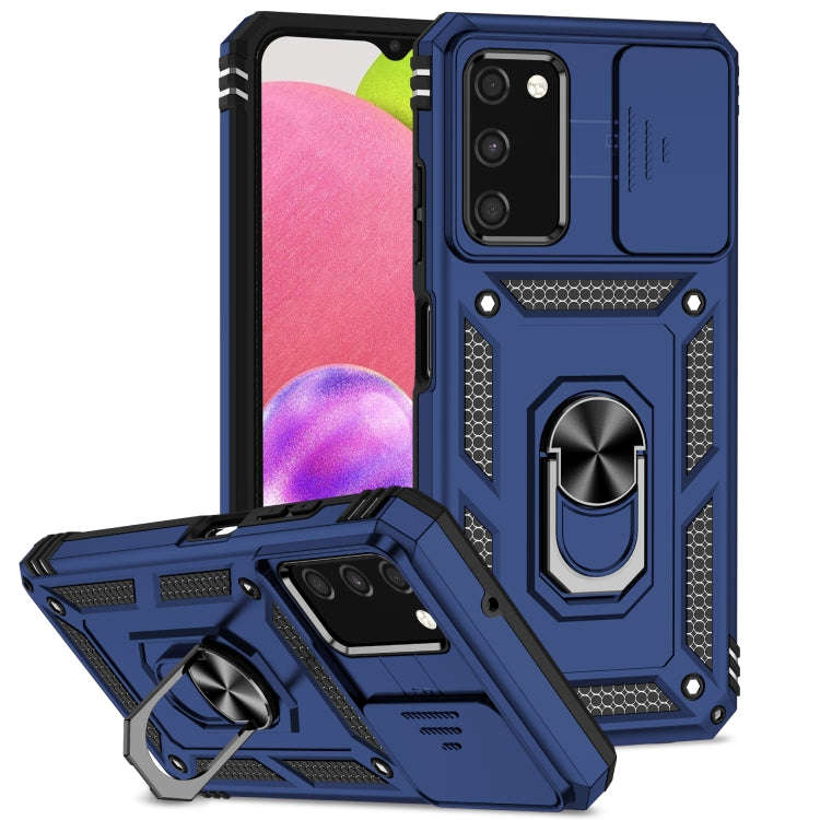 Sliding Camshield Holder Phone Case, For Samsung Galaxy A03, For Samsung Galaxy A03 166mm, For Sa...