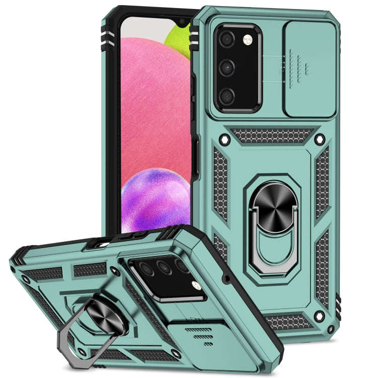 Sliding Camshield Holder Phone Case, For Samsung Galaxy A03, For Samsung Galaxy A03 166mm, For Sa...