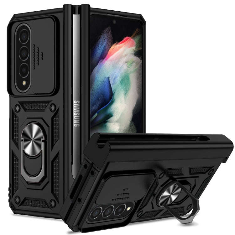 Sliding Camshield Holder Phone Case, For Samsung Galaxy A24, For Samsung Galaxy A34 5G, For Samsu...