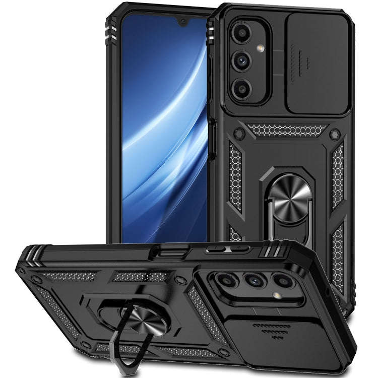 Sliding Camshield Holder Phone Case, For Samsung Galaxy A24, For Samsung Galaxy A34 5G, For Samsu...