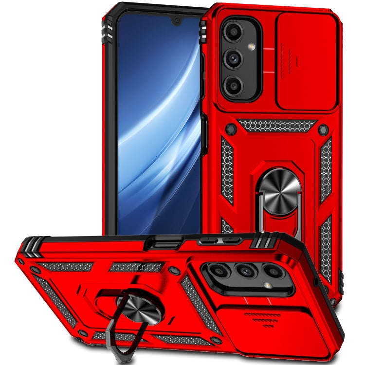 Sliding Camshield Holder Phone Case, For Samsung Galaxy A24, For Samsung Galaxy A34 5G, For Samsu...