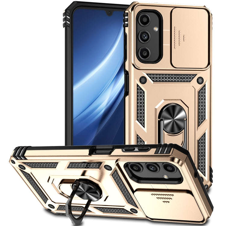 Sliding Camshield Holder Phone Case, For Samsung Galaxy A24, For Samsung Galaxy A34 5G, For Samsu...
