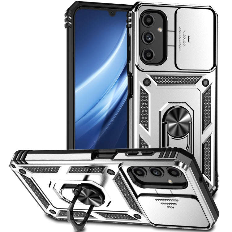 Sliding Camshield Holder Phone Case, For Samsung Galaxy A24, For Samsung Galaxy A34 5G, For Samsu...