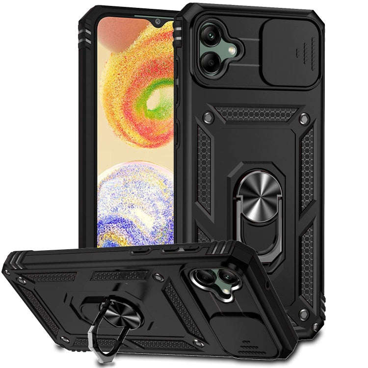 Sliding Camshield Holder Phone Case, For Samsung Galaxy A24, For Samsung Galaxy A34 5G, For Samsu...