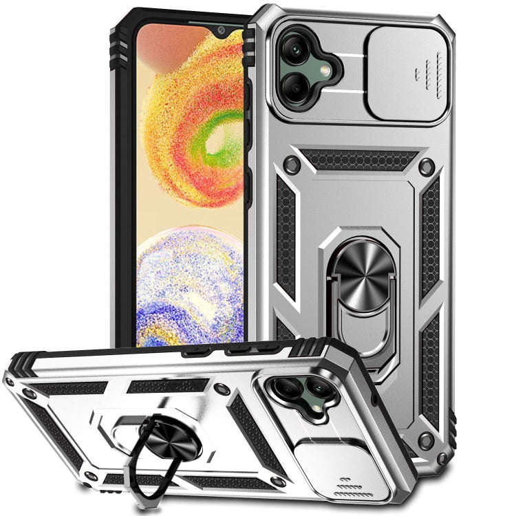 Sliding Camshield Holder Phone Case, For Samsung Galaxy A24, For Samsung Galaxy A34 5G, For Samsu...