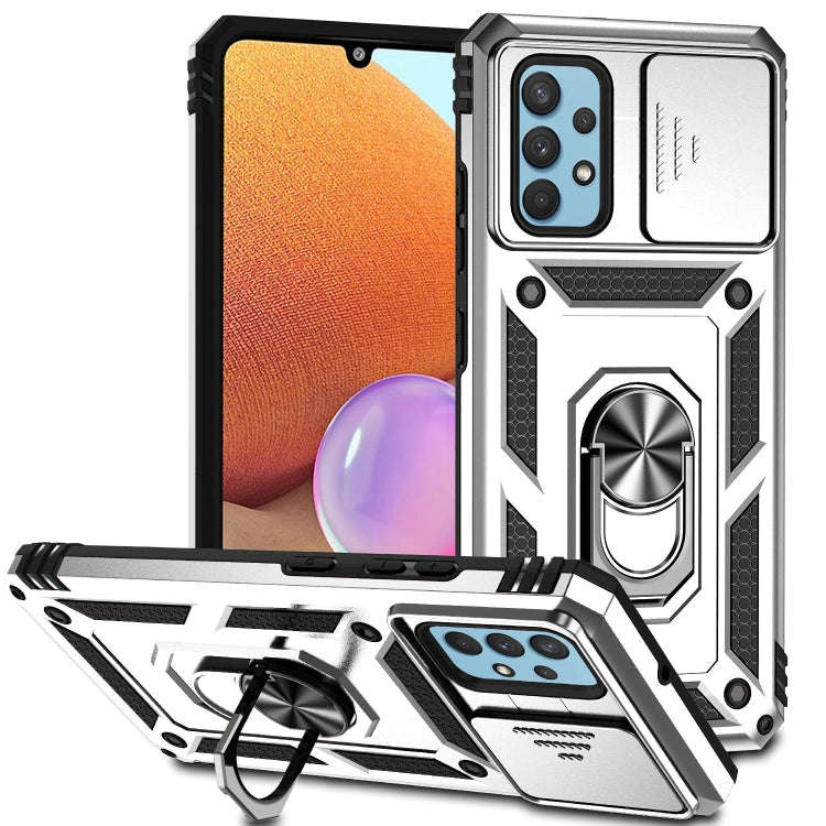 Sliding Camshield Holder Phone Case, For Samsung Galaxy A03, For Samsung Galaxy A03 166mm, For Sa...