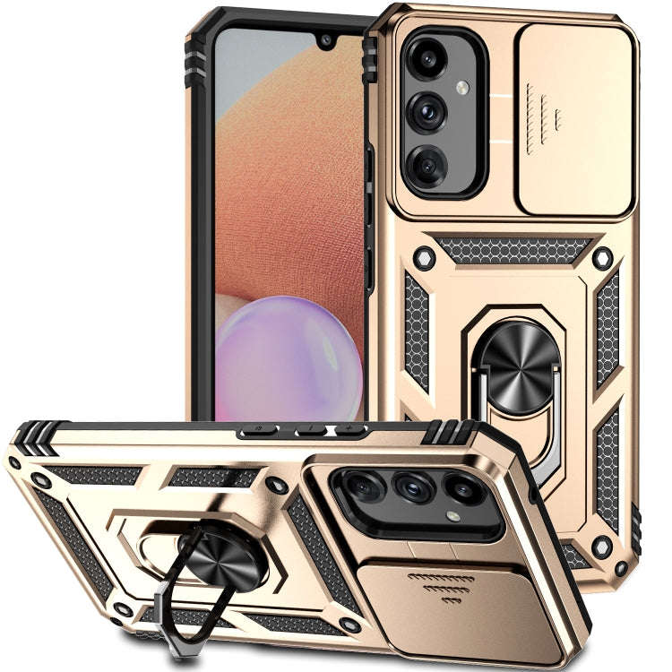 Sliding Camshield Holder Phone Case, For Samsung Galaxy A24, For Samsung Galaxy A34 5G, For Samsu...