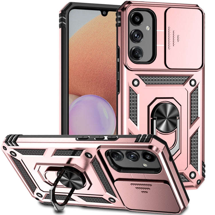 Sliding Camshield Holder Phone Case, For Samsung Galaxy A24, For Samsung Galaxy A34 5G, For Samsu...