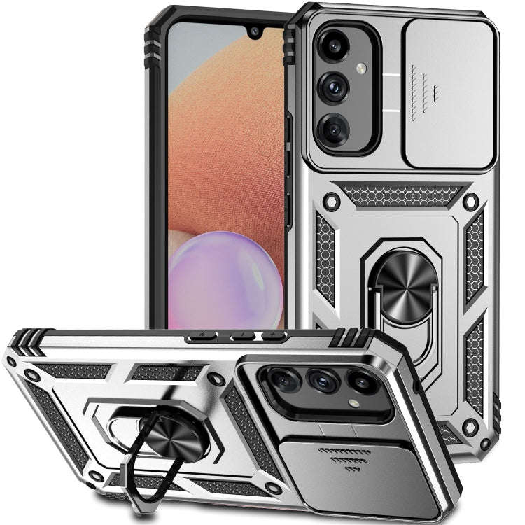 Sliding Camshield Holder Phone Case, For Samsung Galaxy A24, For Samsung Galaxy A34 5G, For Samsu...
