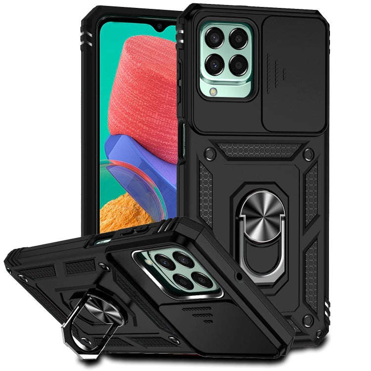 Sliding Camshield Holder Phone Case, For Samsung Galaxy A24, For Samsung Galaxy A34 5G, For Samsu...