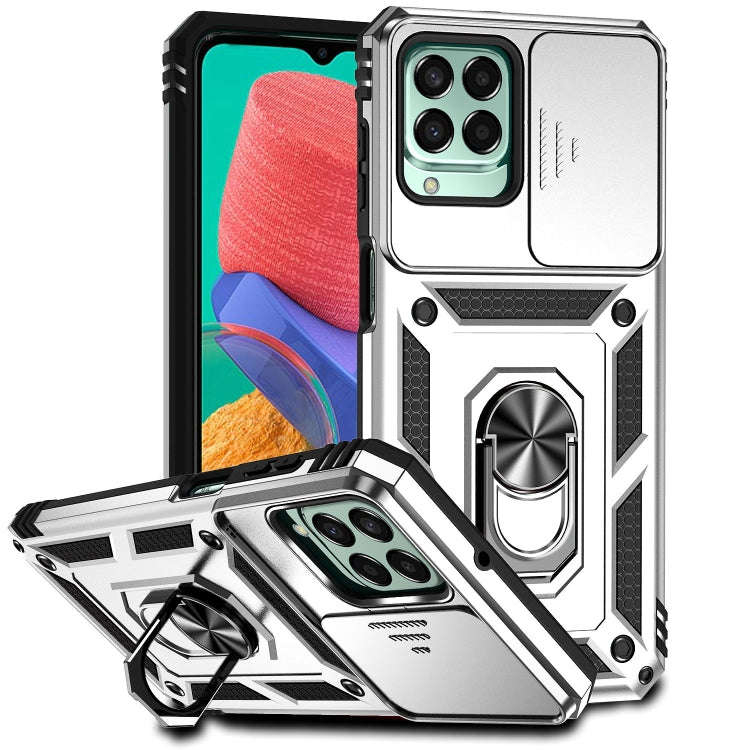 Sliding Camshield Holder Phone Case, For Samsung Galaxy A24, For Samsung Galaxy A34 5G, For Samsu...