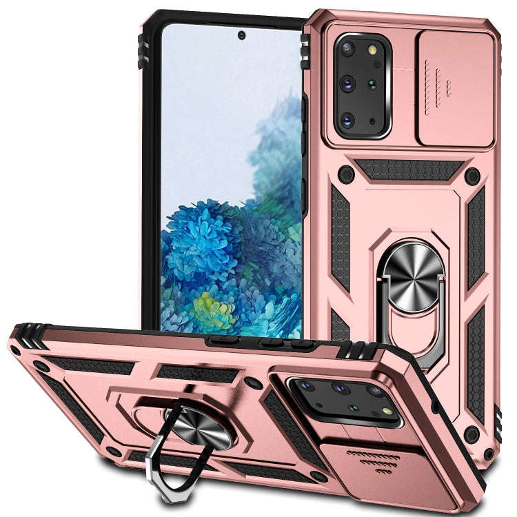 Sliding Camshield Holder Phone Case, For Samsung Galaxy S20+